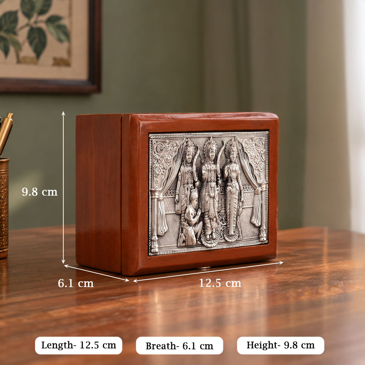 999 Silver Ram Darbar Gift Box