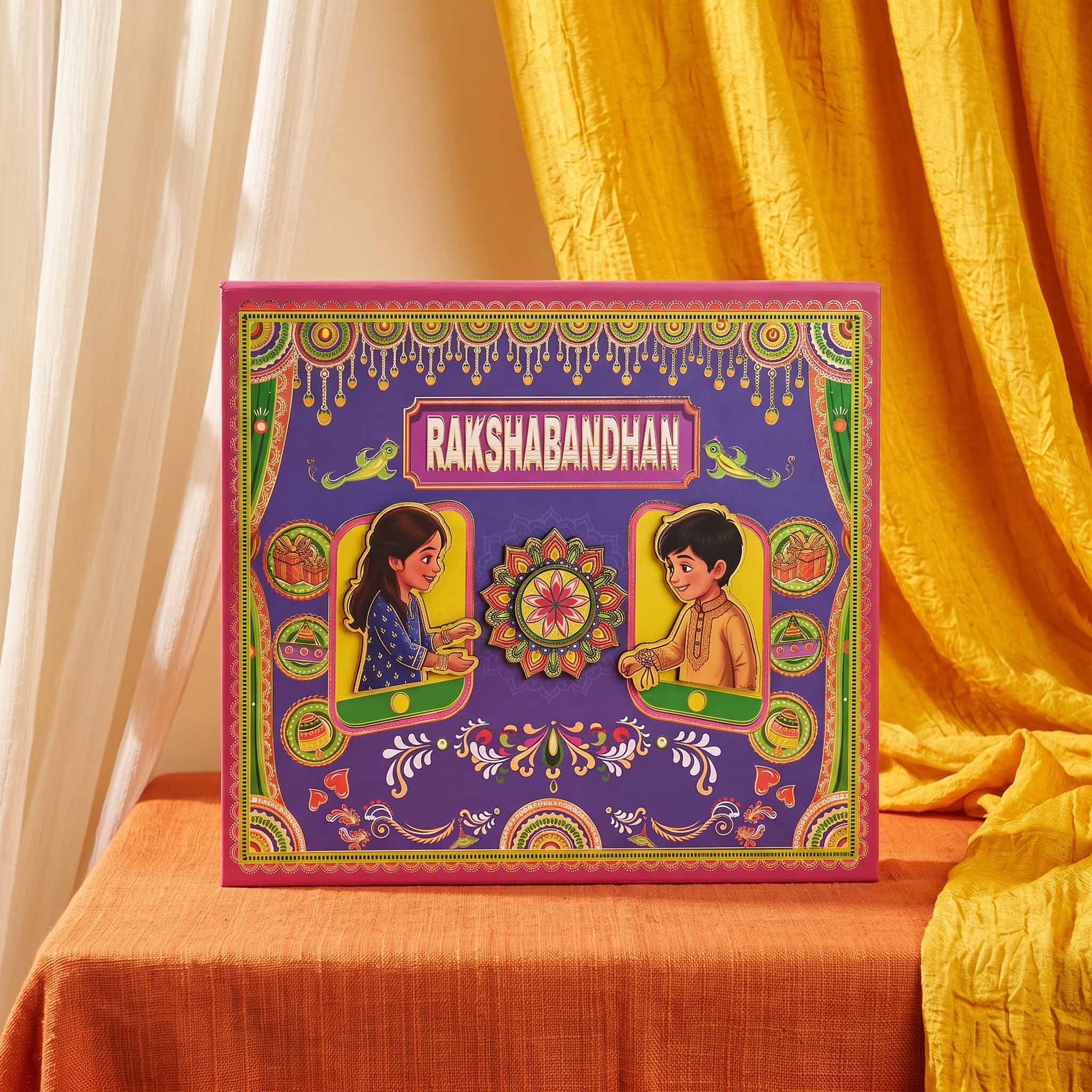 Nostalgic Rakhi Coin Hamper