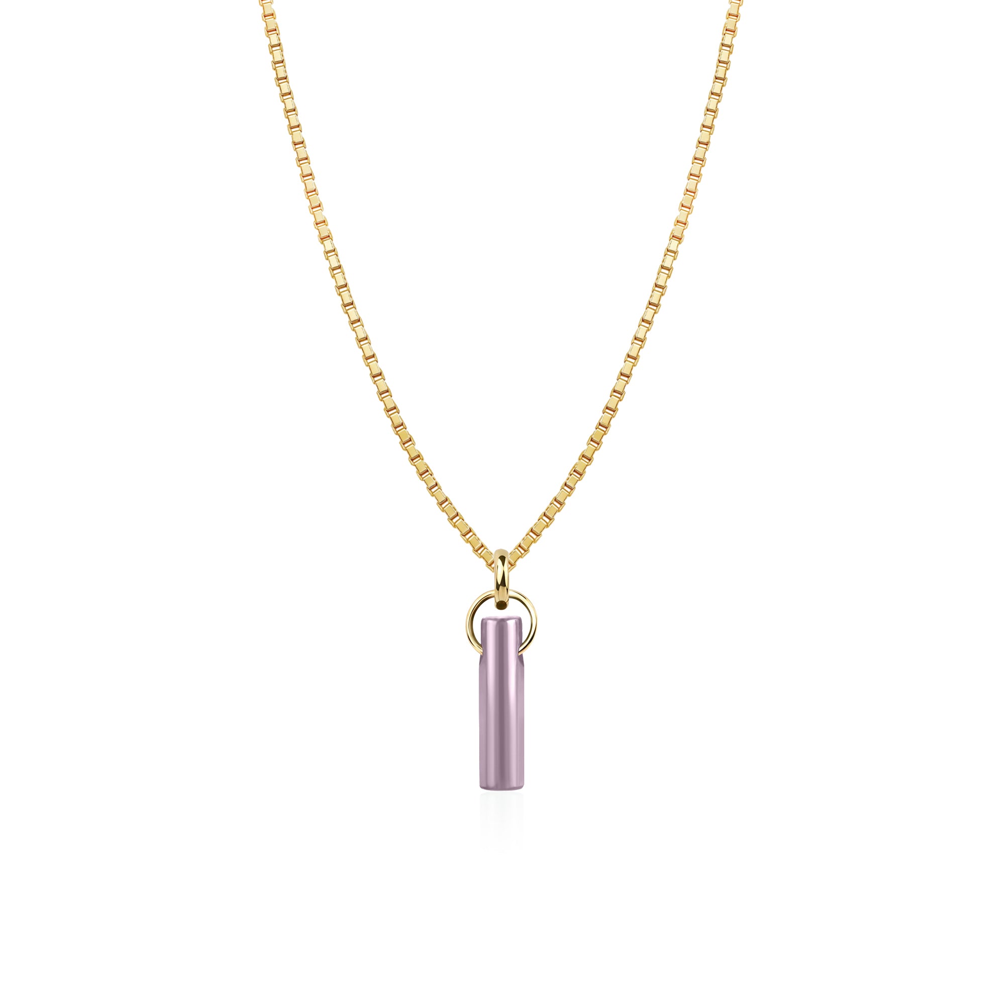 Iris Birthstone Necklace (Feb)