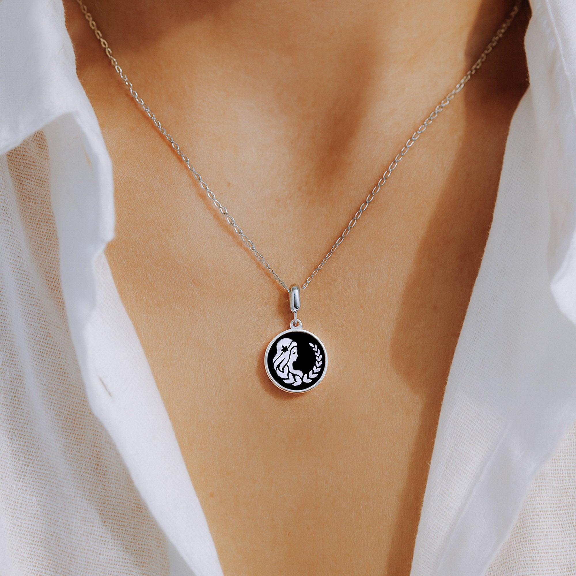 Virgo Zodiac Pendant