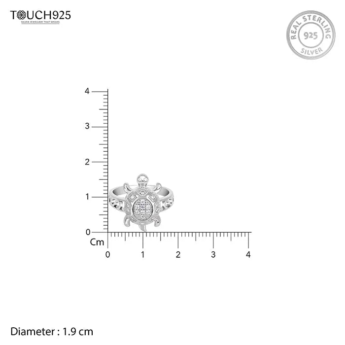 Turtle Treasure Ring - Touch925