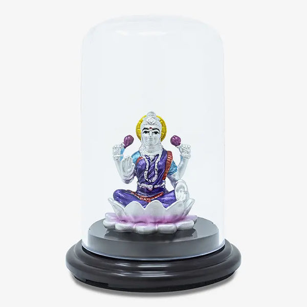 999 Silver Lakshmi Devi Eternal Blessing Idol