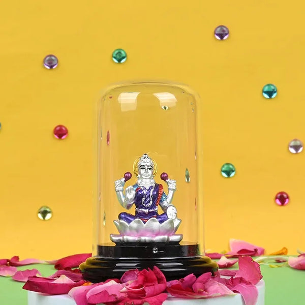 999 Silver Lakshmi Devi Eternal Blessing Idol - Touch925