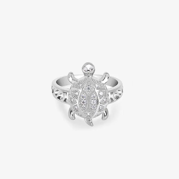 Sea Turtle Sparkle Ring