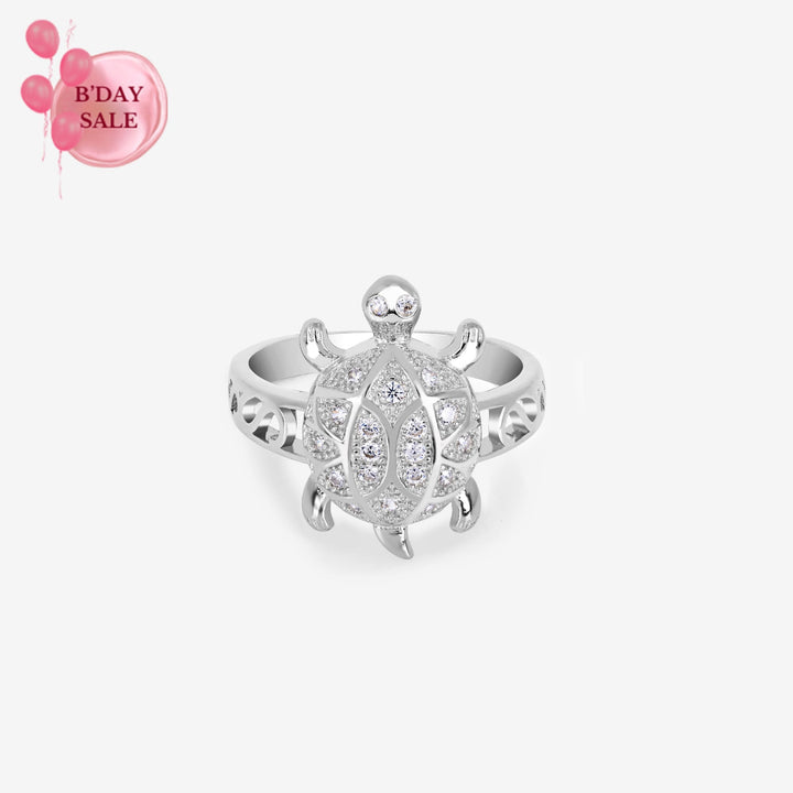 Sea Turtle Sparkle Ring - Touch925