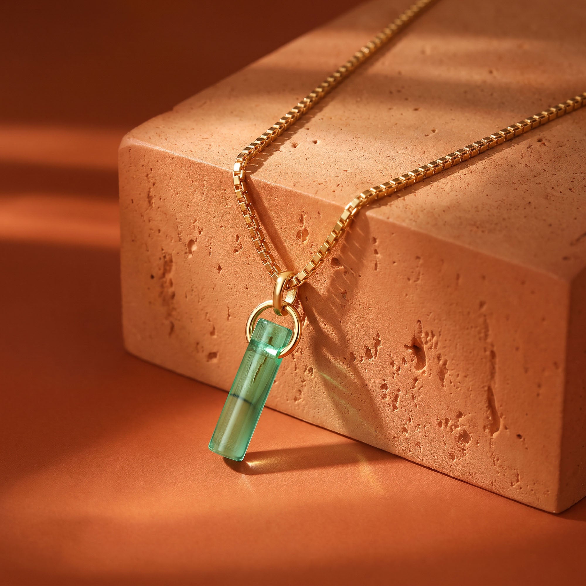 Eva Birthstone Necklace (May)