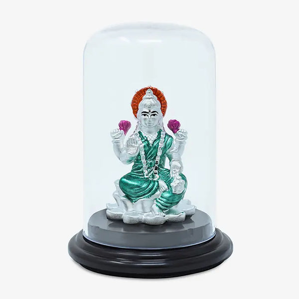 999 Silver Lakshmi Narayan Grace Idol