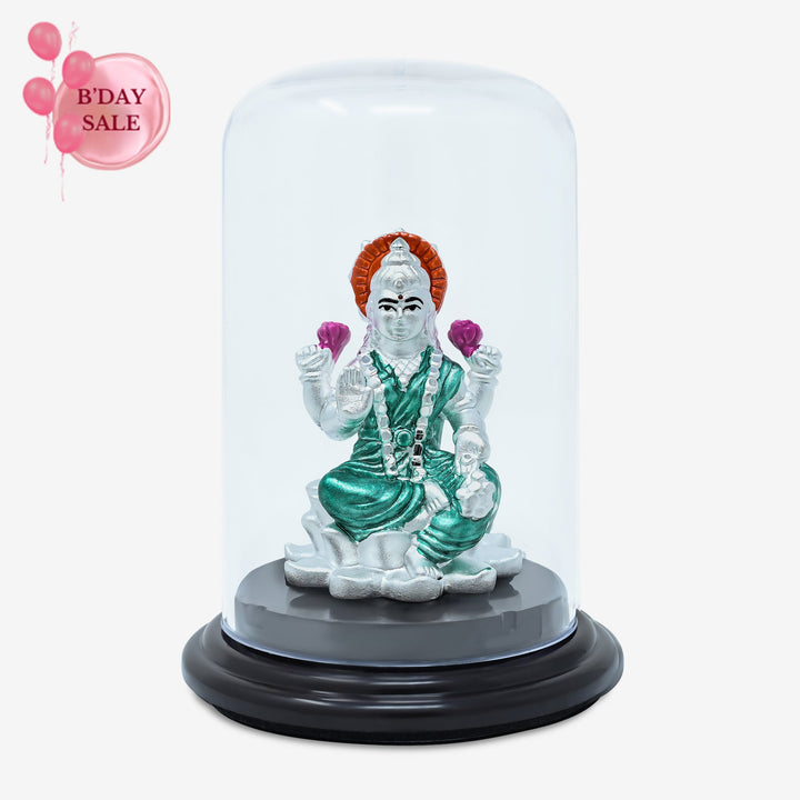 999 Silver Lakshmi Narayan Grace Idol - Touch925