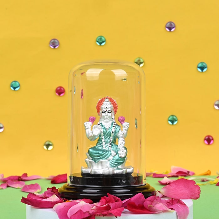 999 Silver Lakshmi Narayan Grace Idol - Touch925
