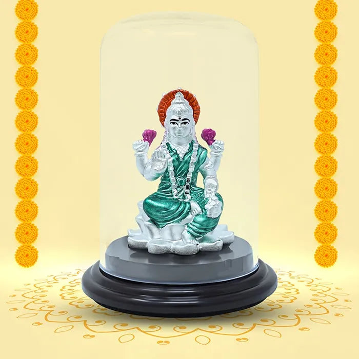 999 Silver Lakshmi Narayan Grace Idol - Touch925