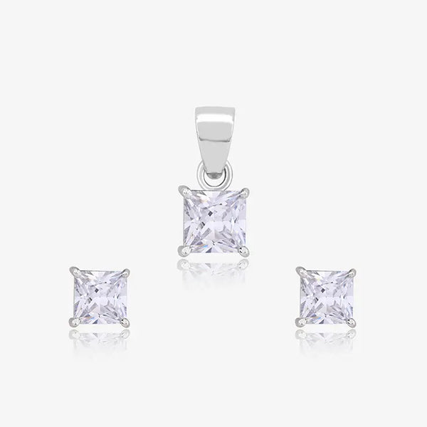 Classic Square Pendant set