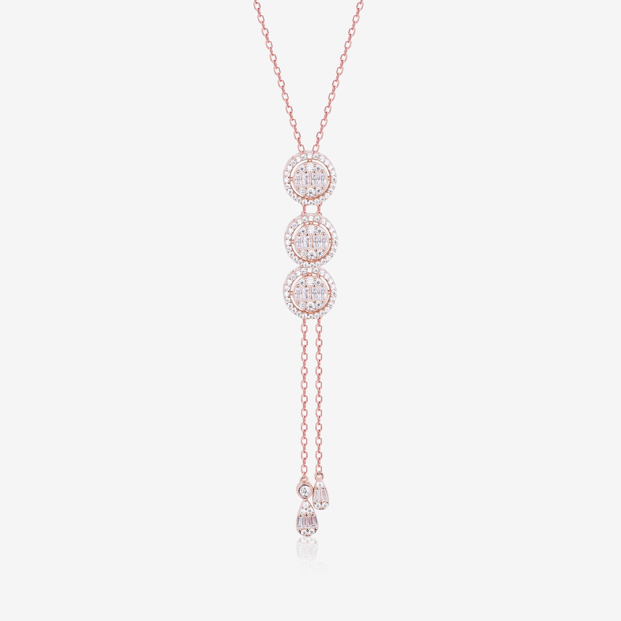 Circlet Symphony Silver Necklace Set