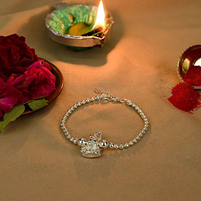 Shivji 925 Silver Rakhi - Touch925