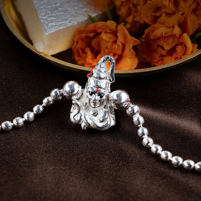 Shivji 925 Silver Rakhi - Touch925