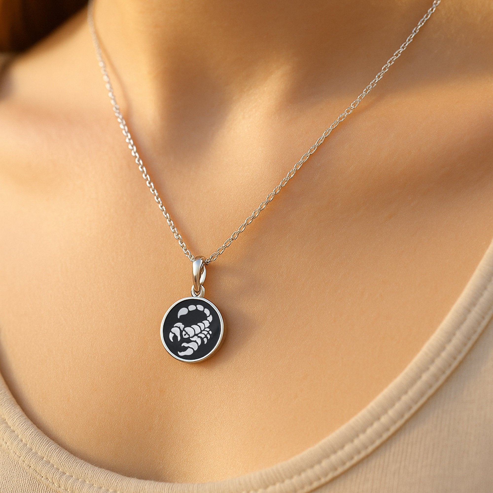 Scorpio Zodiac Pendant