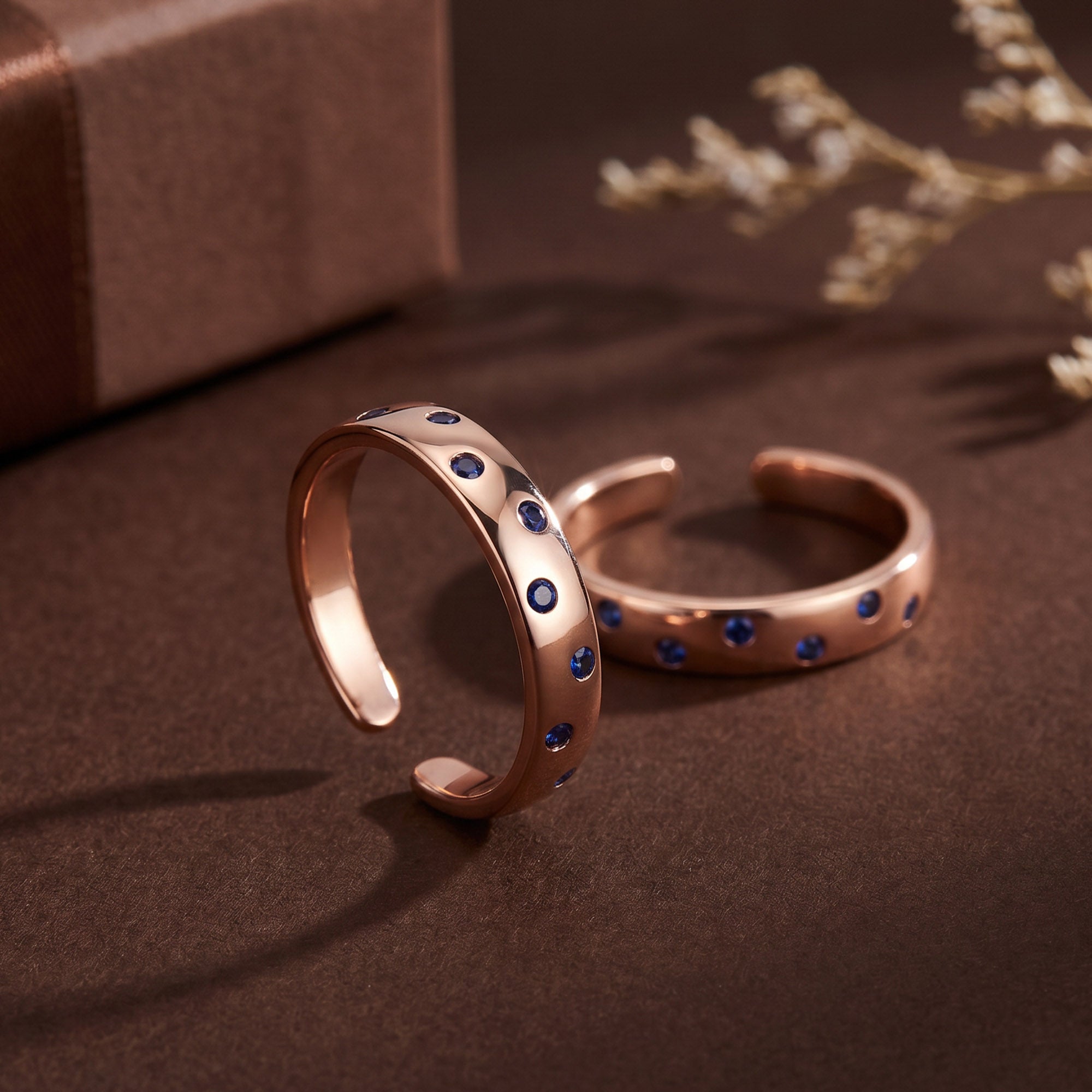 Rosé Droplets Toe Ring