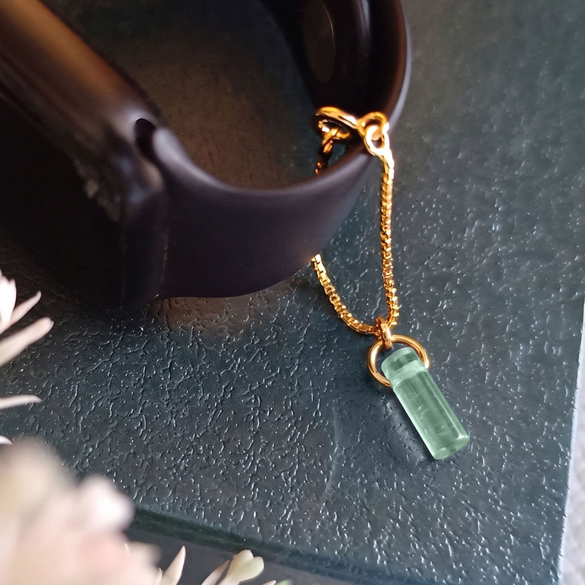 Zia Birthstone Charm (Aug)