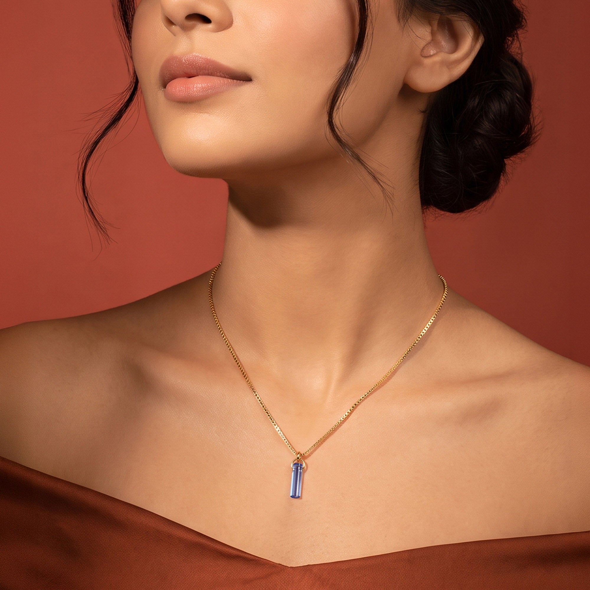 Chloe Birthstone Necklace (Sep)