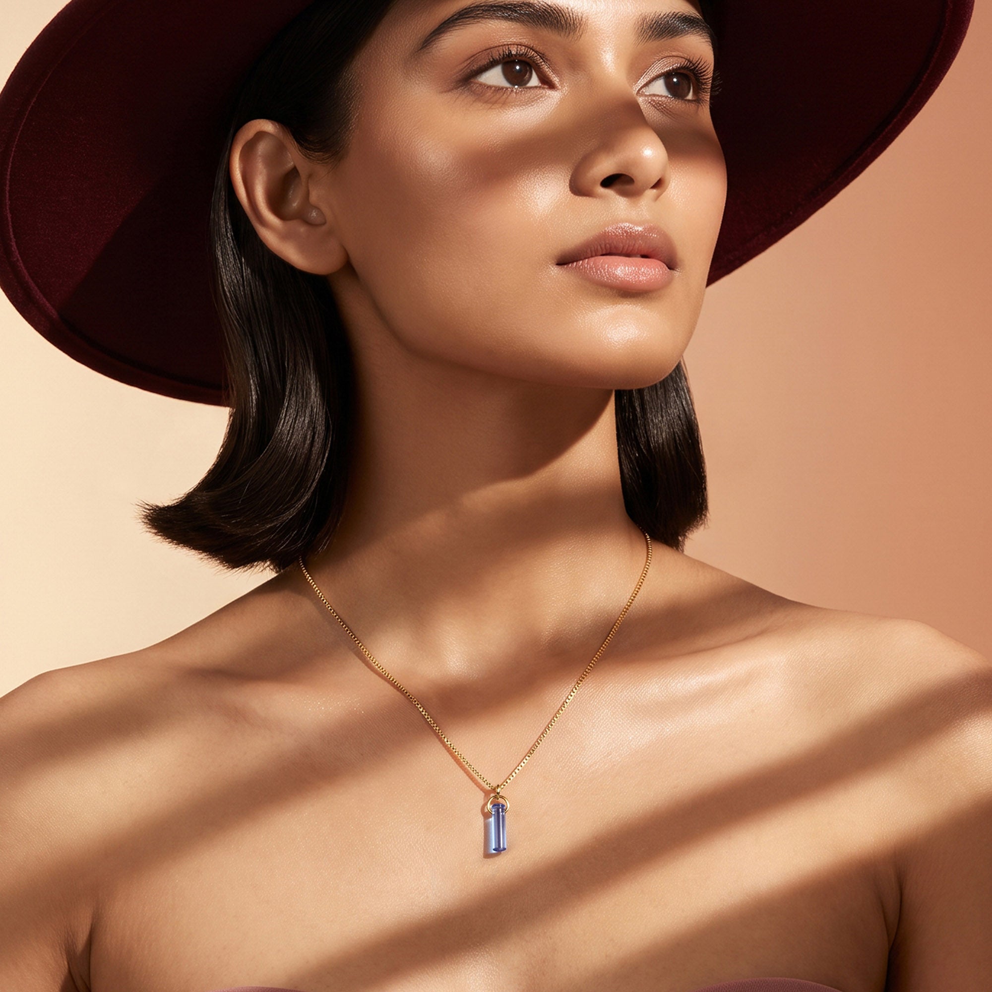 Chloe Birthstone Necklace (Sep)