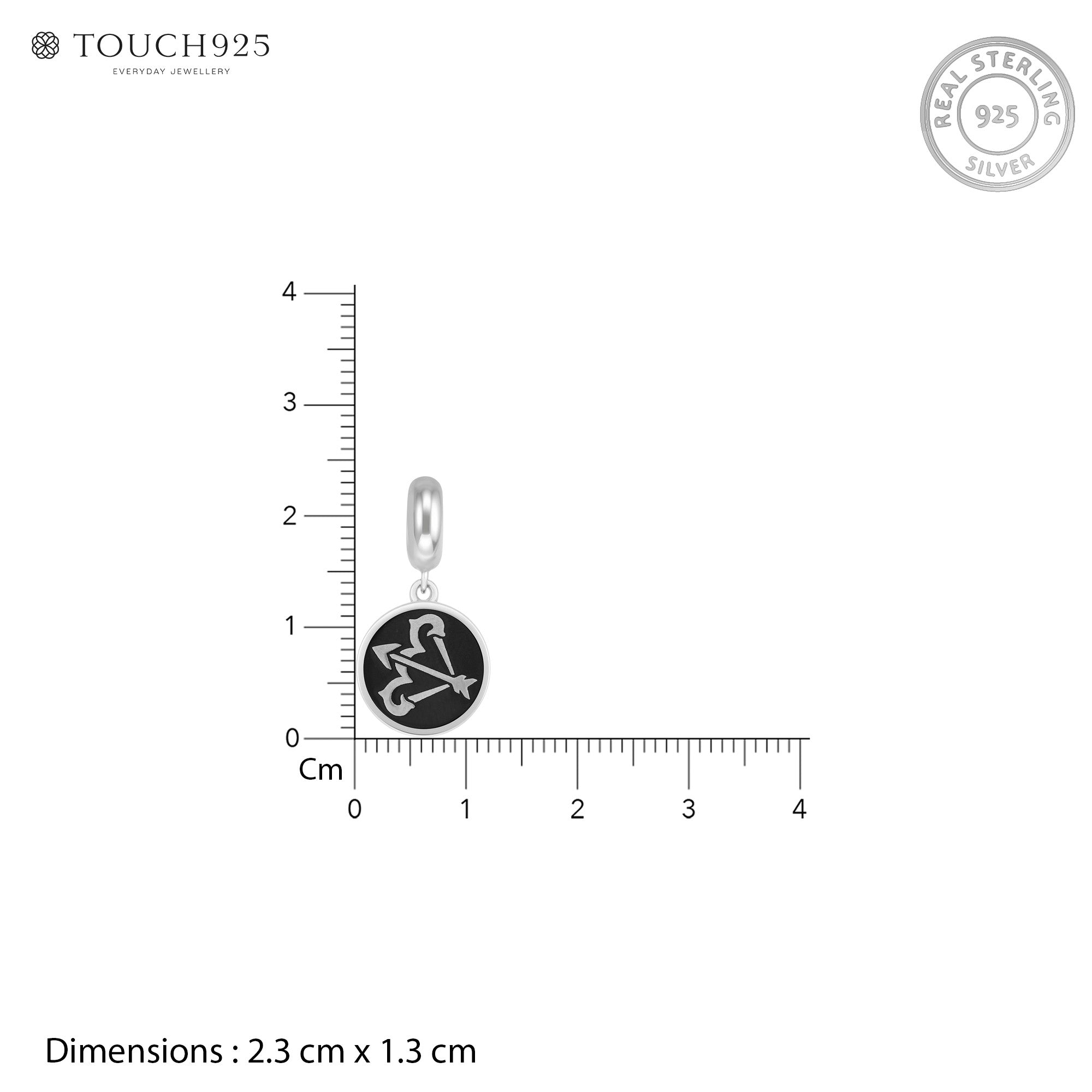 Sagittarius Zodiac Pendant