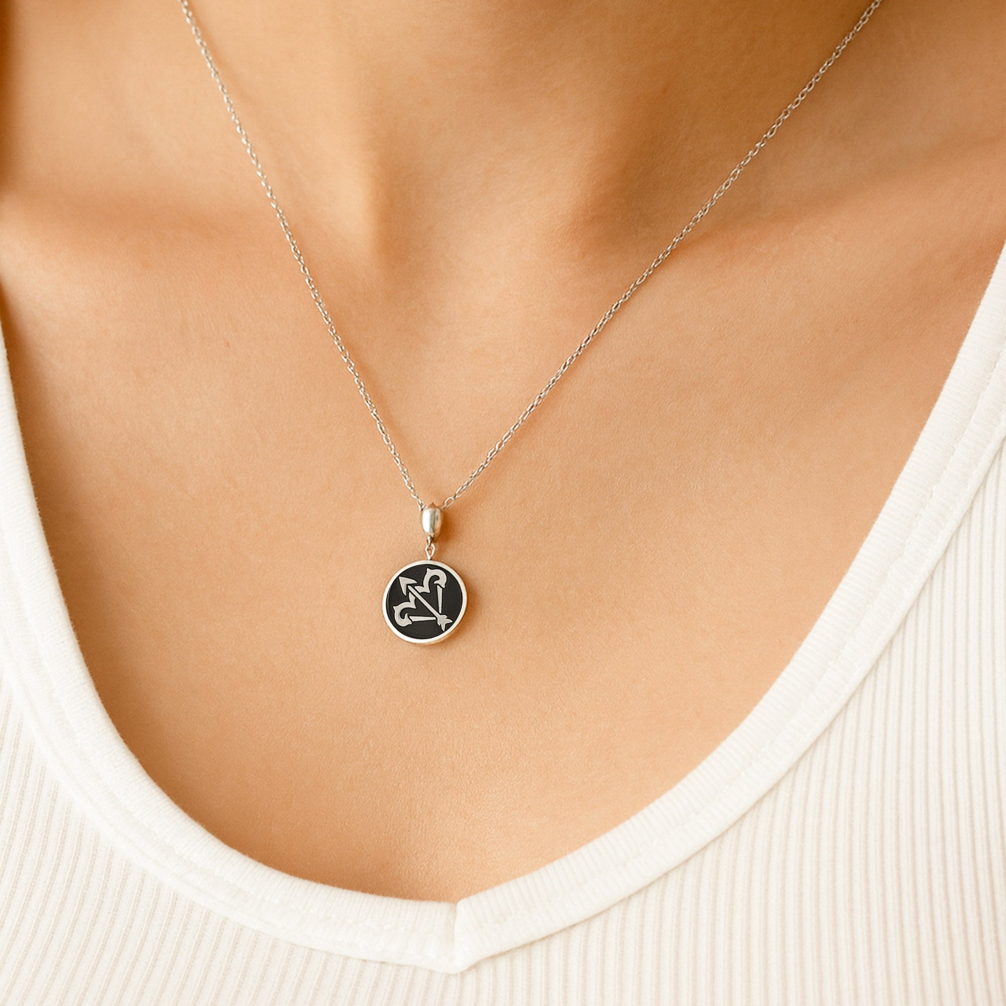 Sagittarius Zodiac Pendant