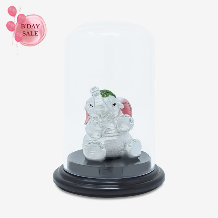 999 Silver Baby Elephant Idol - Touch925