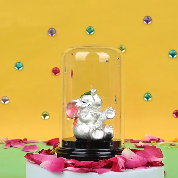 999 Silver Baby Elephant Idol - Touch925