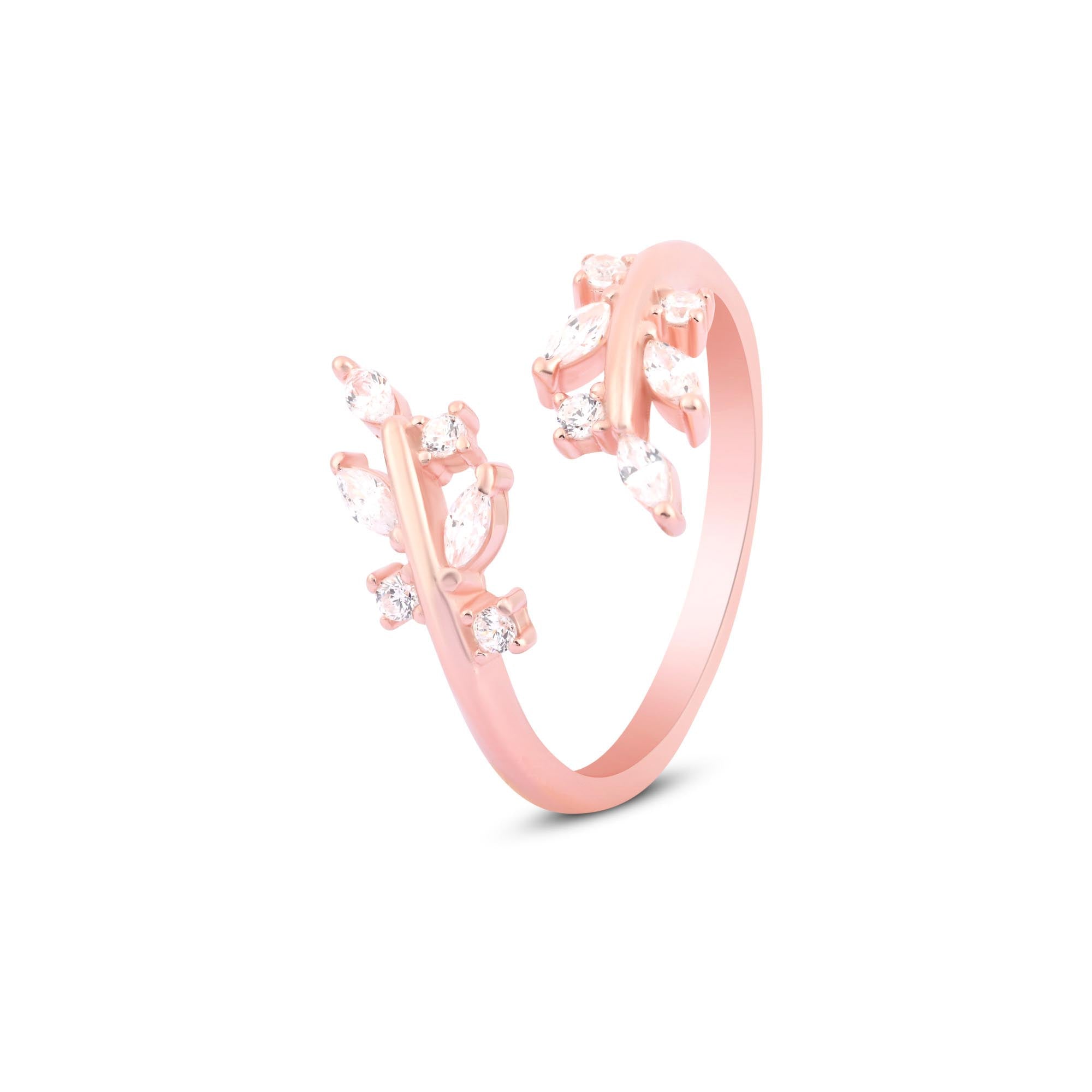 Twilight Twig Silver Toe Ring - Touch925 Silver Jewellery