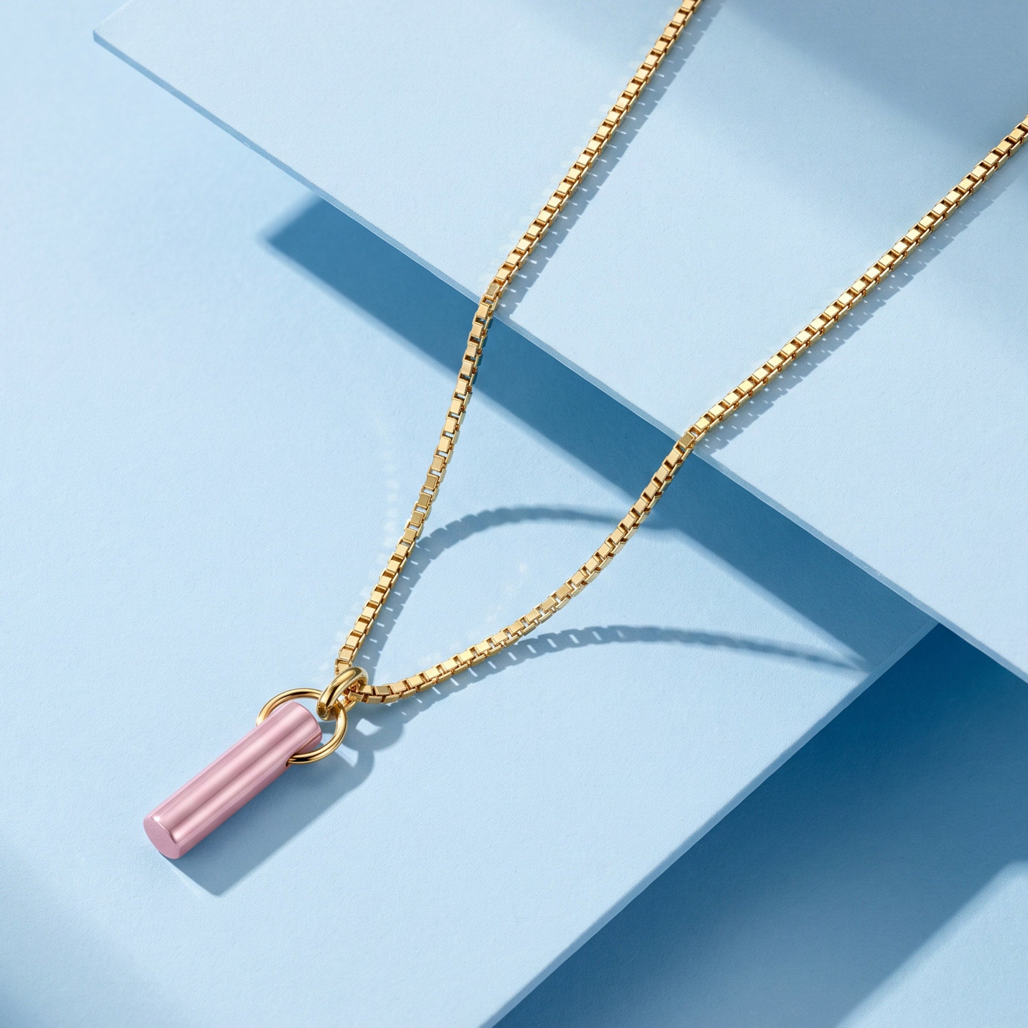 Aura Birthstone Necklace (Oct)