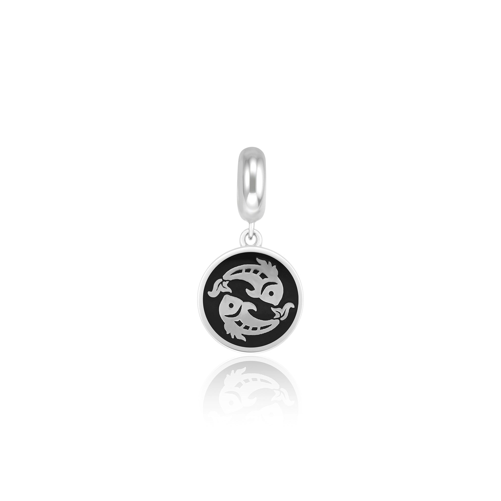 Pisces Zodiac Silver Pendant - Touch925 Silver Jewellery