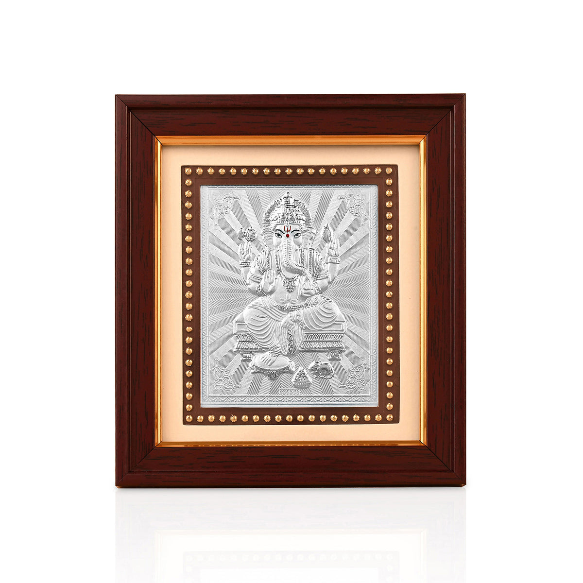 Ganesh Ji 999 Silver Frame