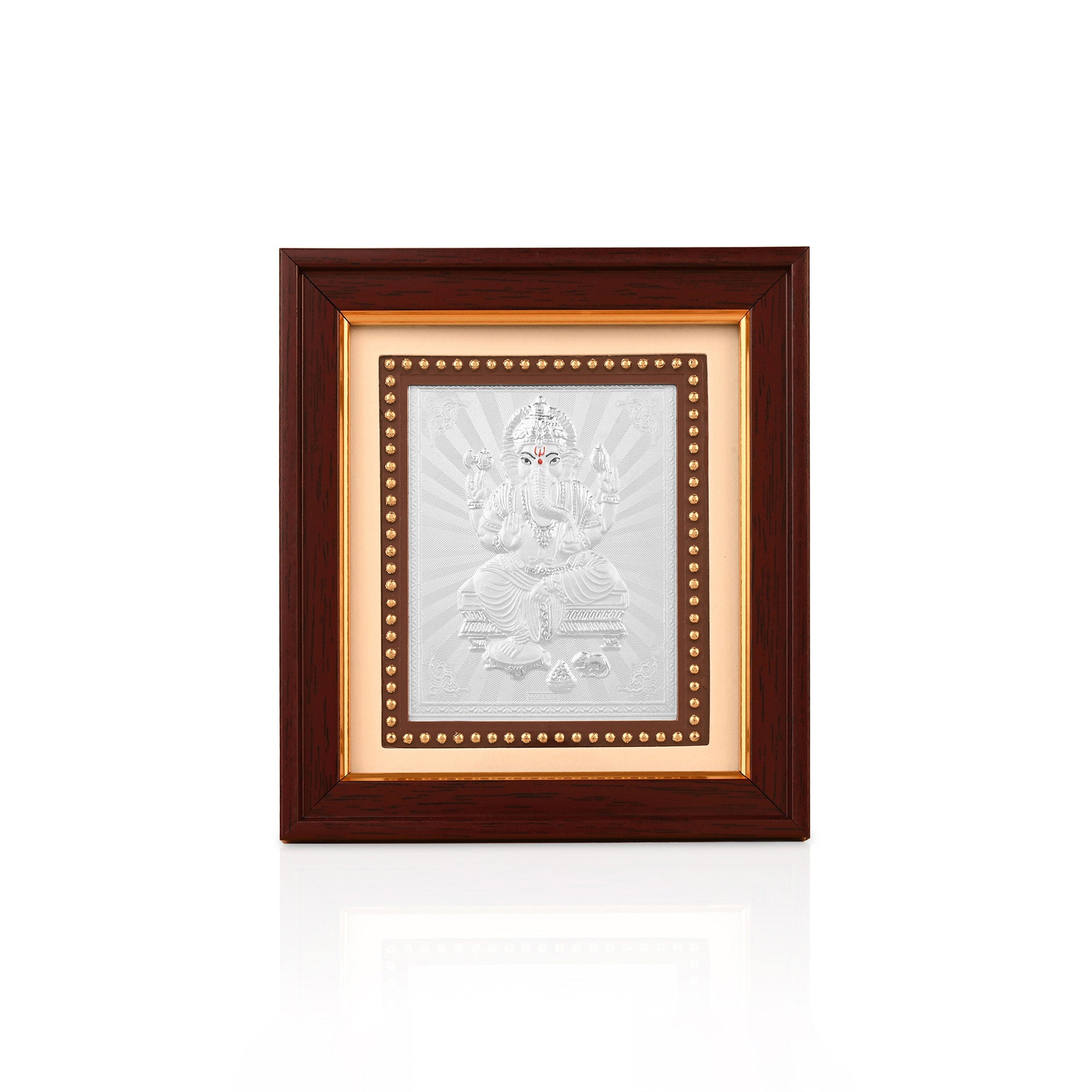 Ganesh Ji 999 Silver Frame