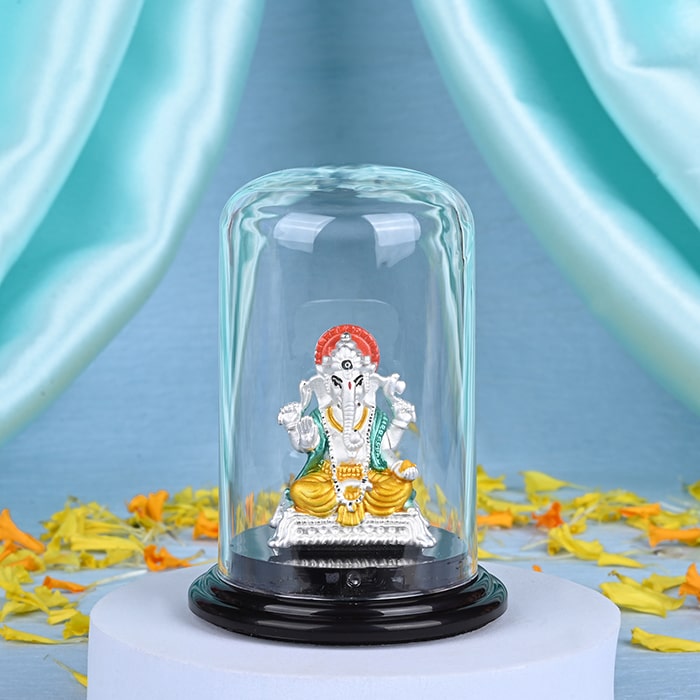 999 Silver Lambodara Divine Grace Idol - Touch925