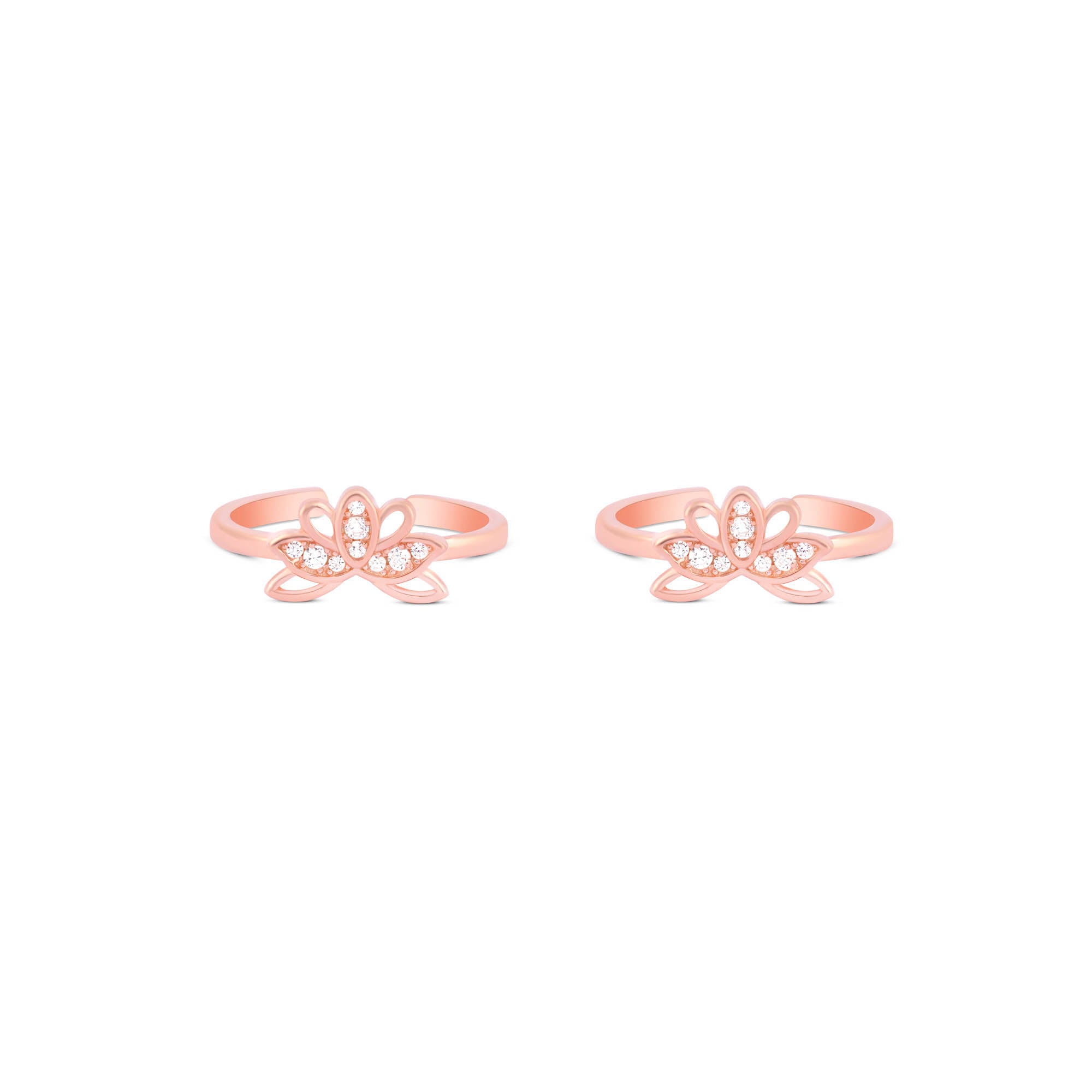 Blossom Whirl Toe Ring