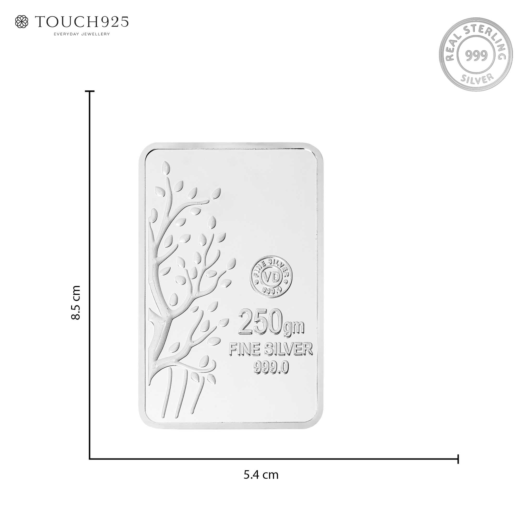 999 Silver Banyan Tree Bar 250g