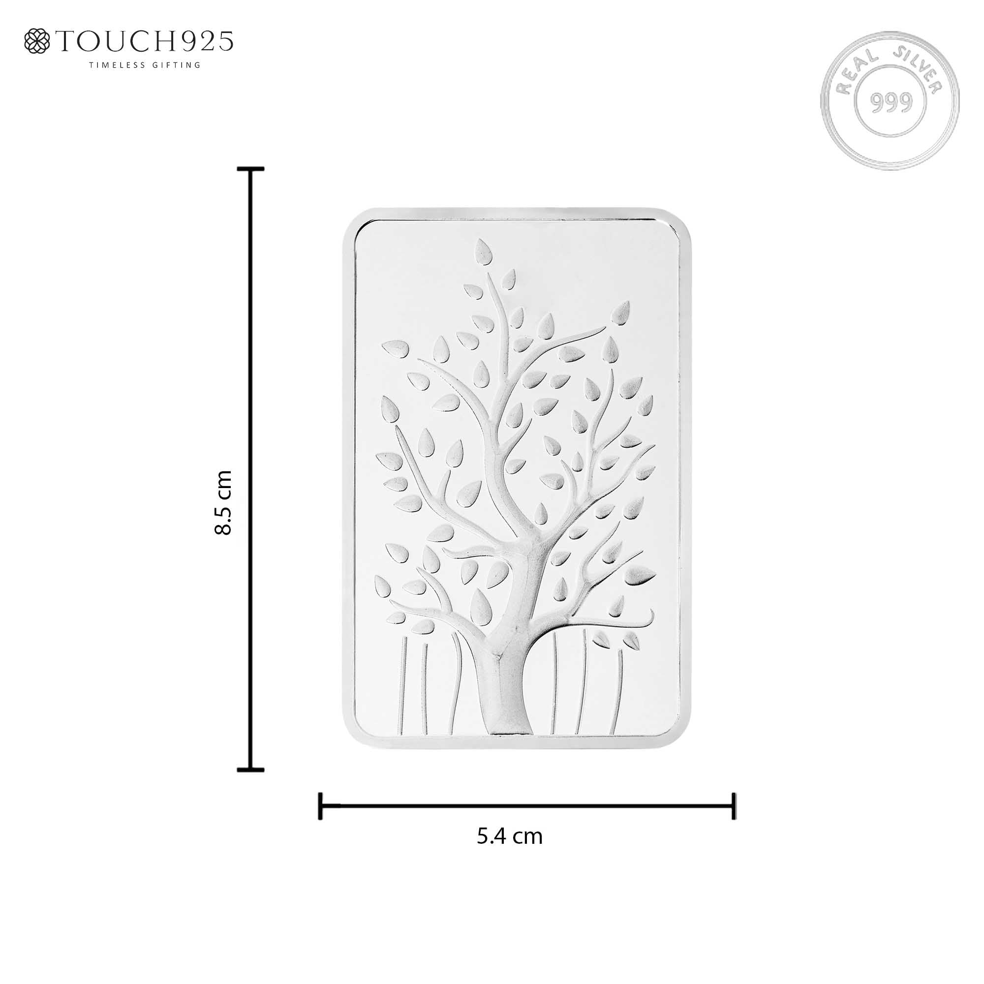 250g Banyan Tree 999 Silver Bar