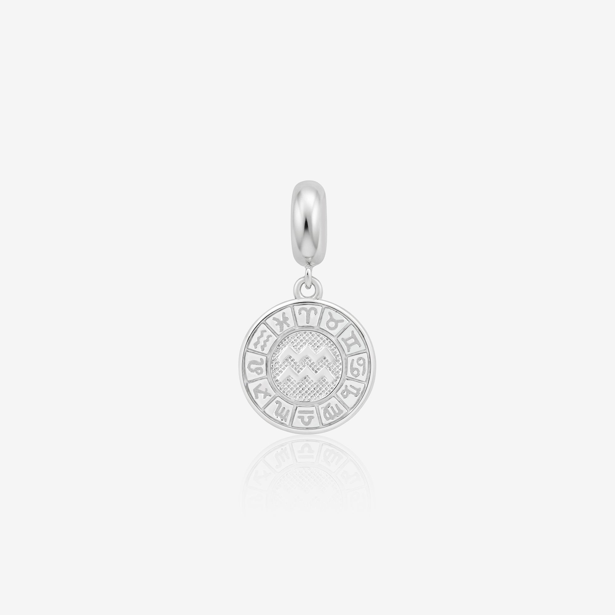 Aquarius Zodiac Pendant