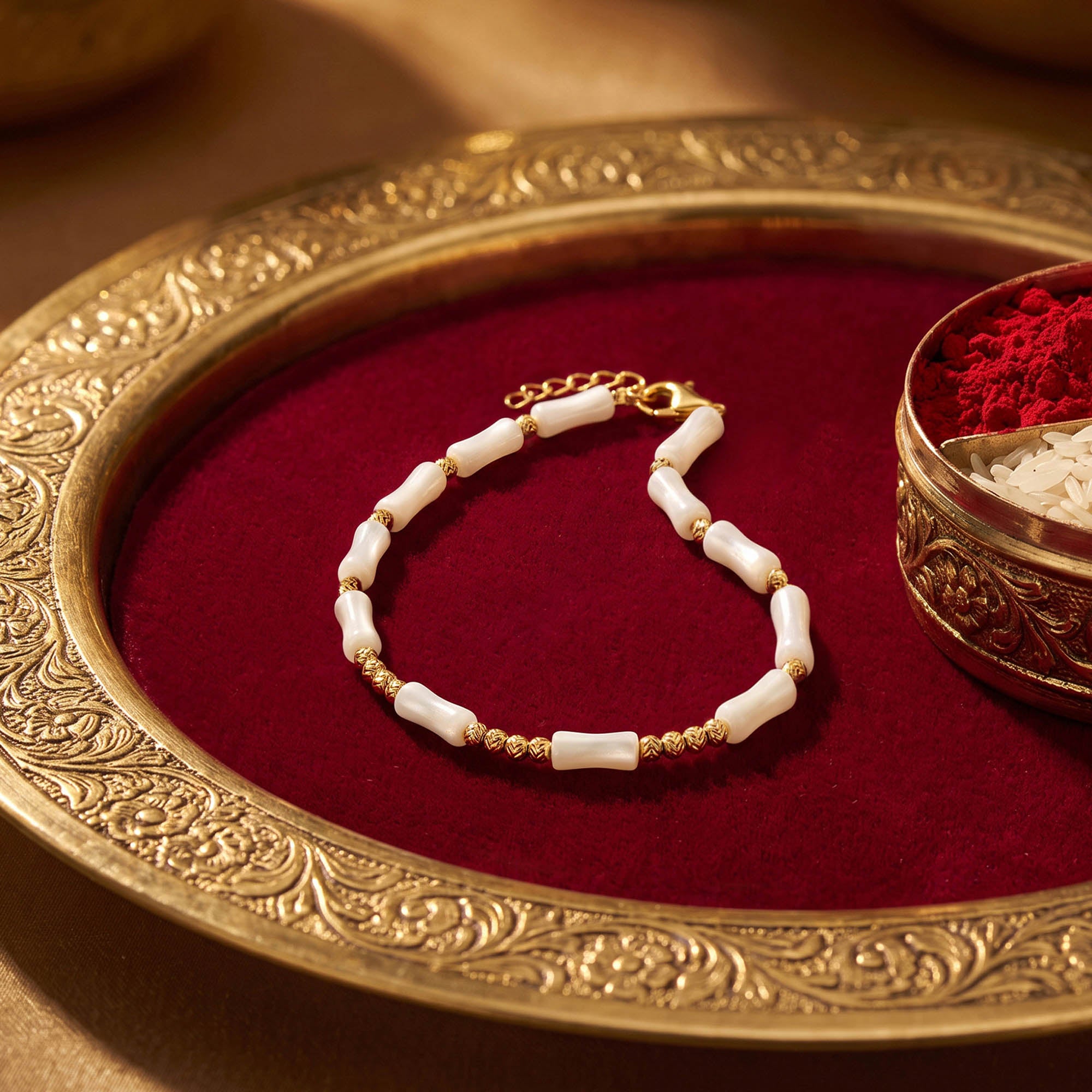 White Barrel Kids Rakhi