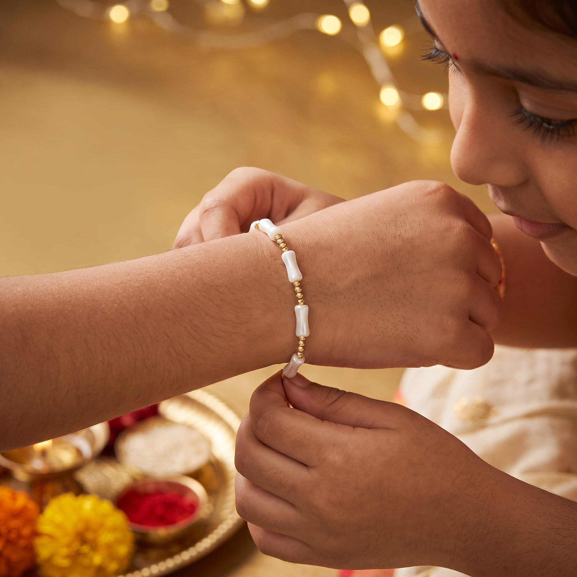 White Barrel Kids Rakhi
