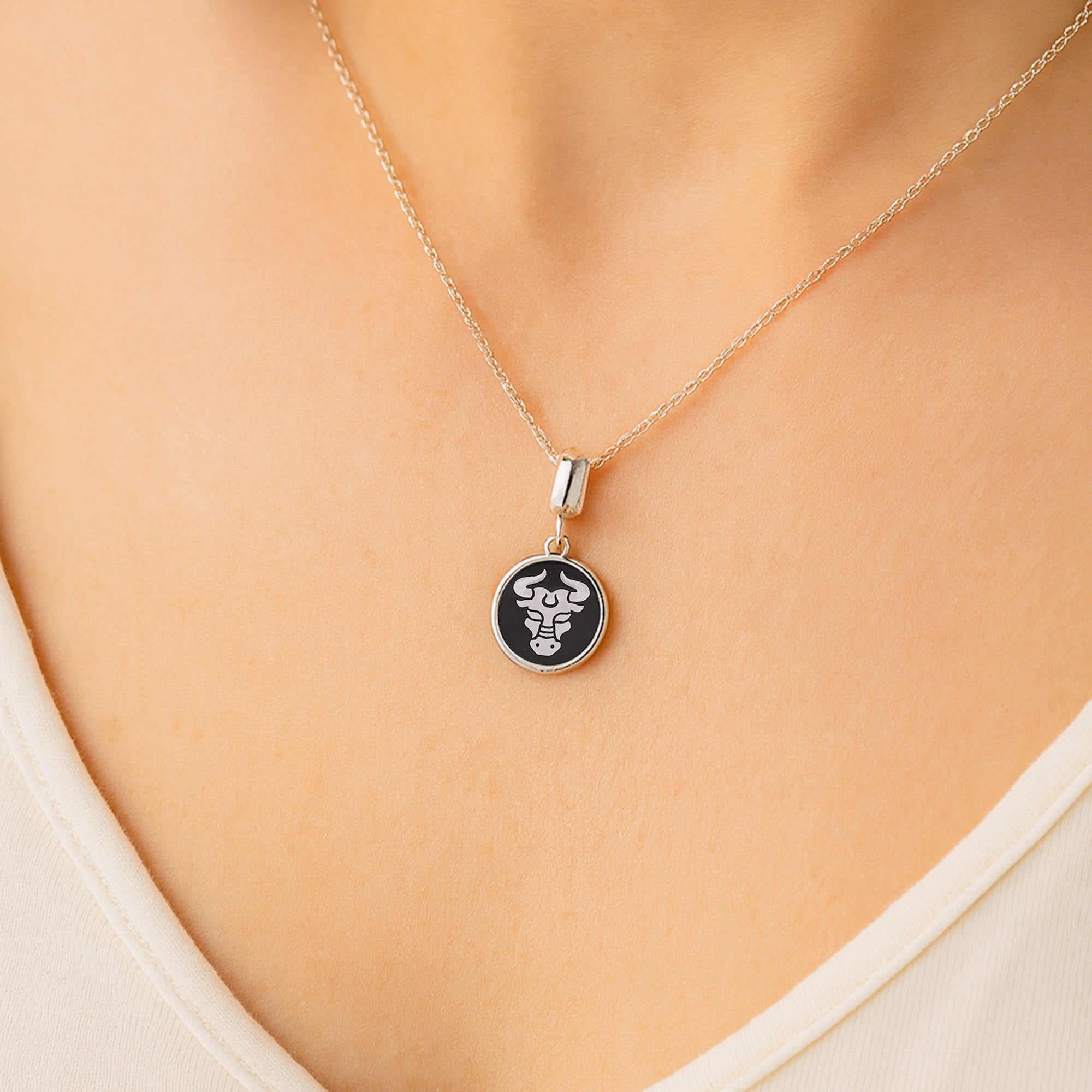 Taurus Zodiac Pendant