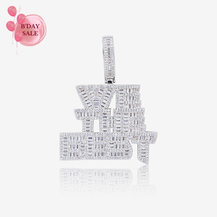 We The Best Silver Pendant - Touch925