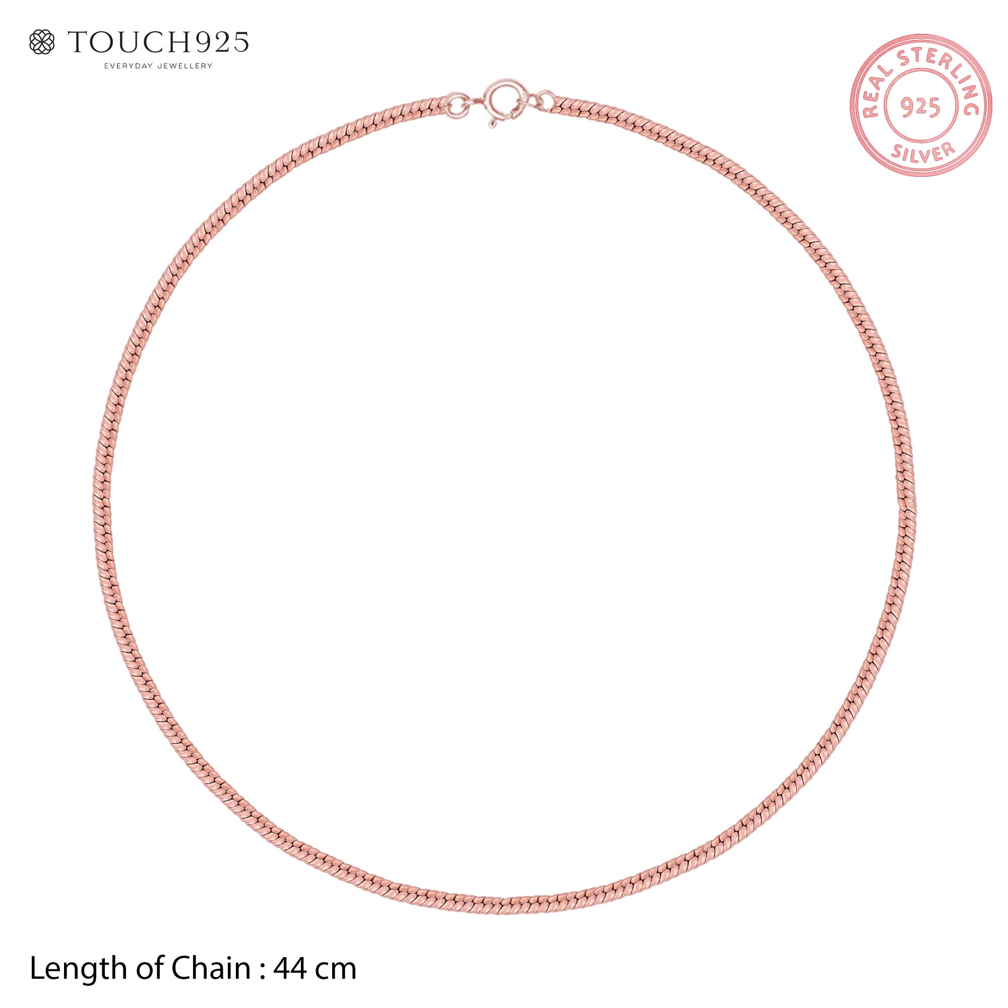Textured Snake Chain