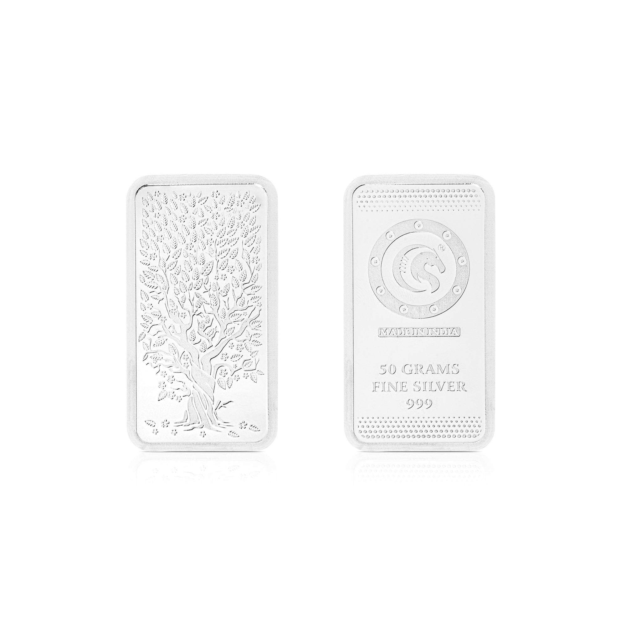 999 Silver Banyan Tree Bar 50g