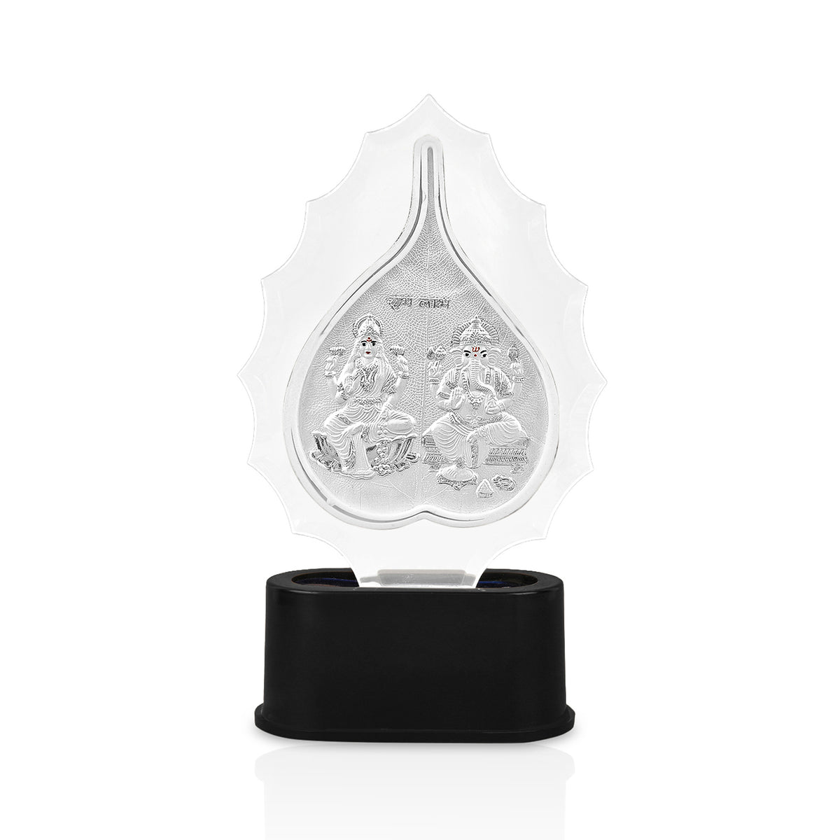 999 Silver Lakshmi Ganesh Idol Stand