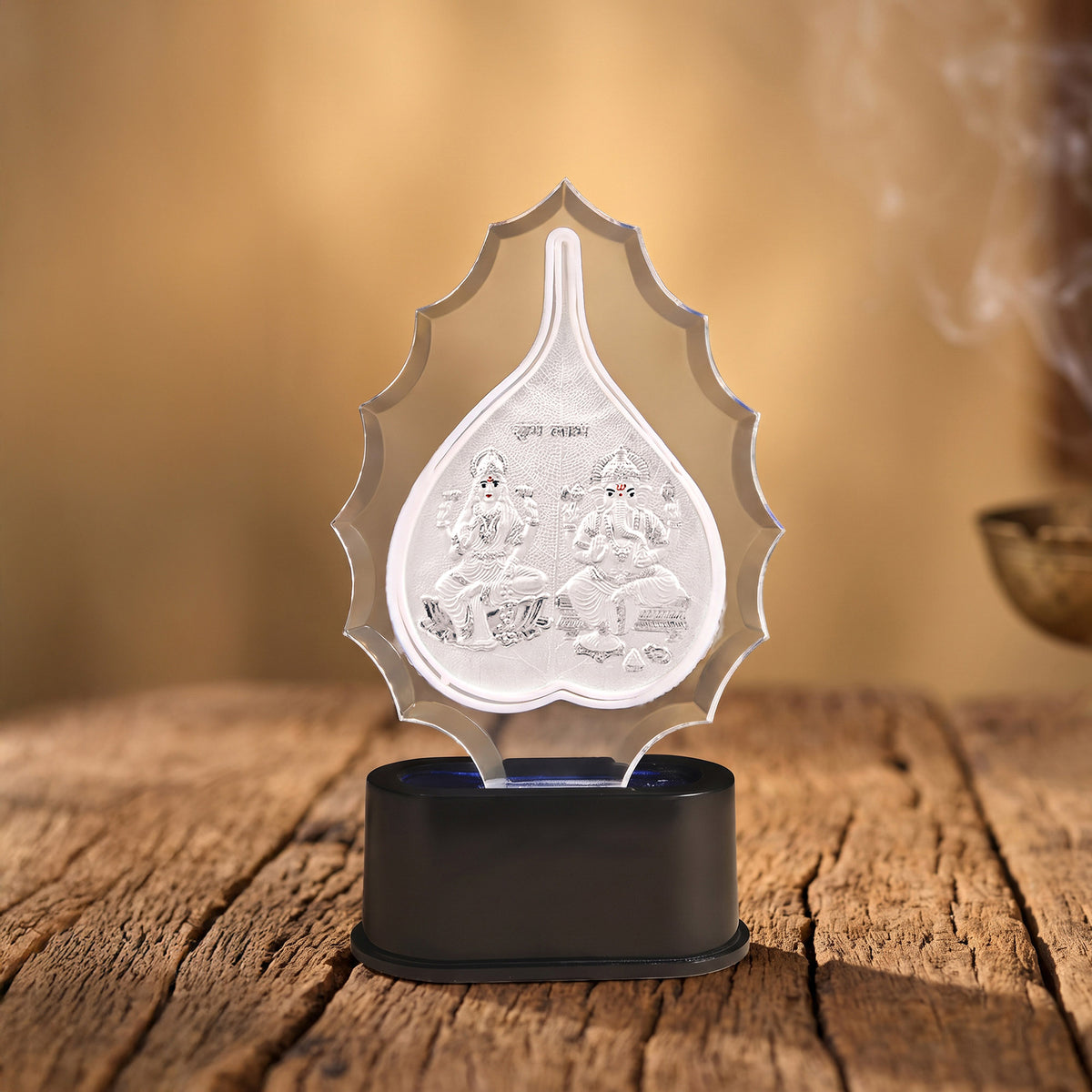 999 Silver Lakshmi Ganesh Idol Stand