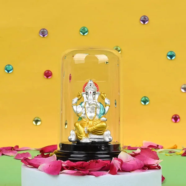 999 Silver Gajanana Radiance Idol - Touch925