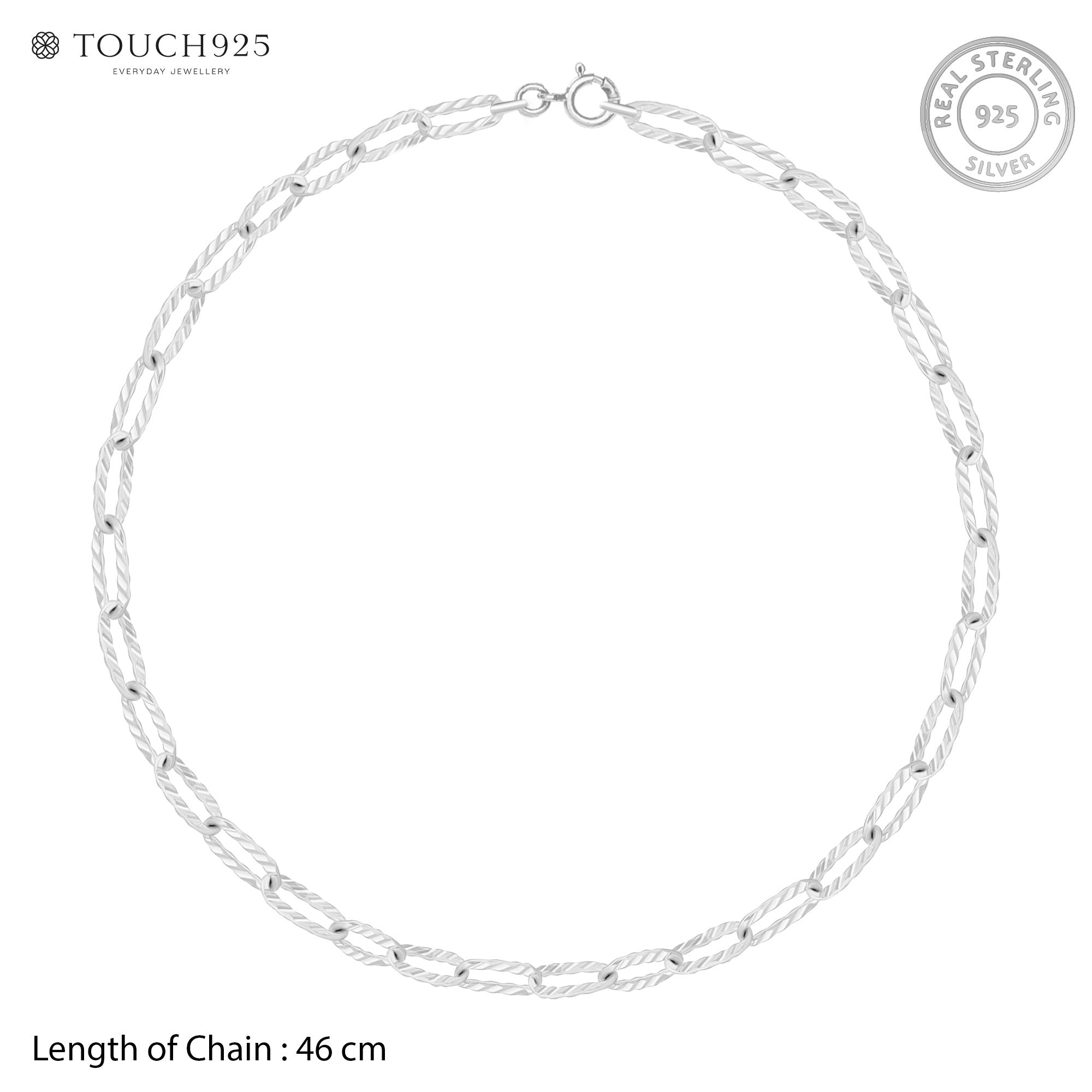 Oval Link Chain for Women
