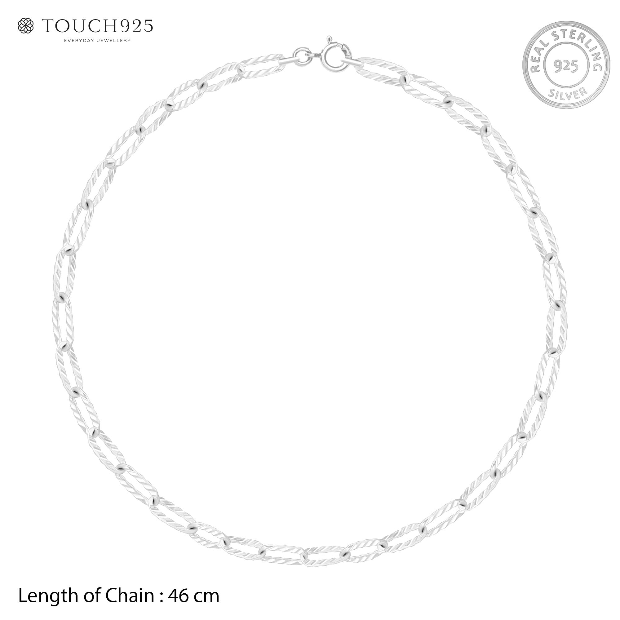 Oval Link Chain for Women