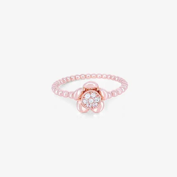 Petal Radiance Rose Gold Ring