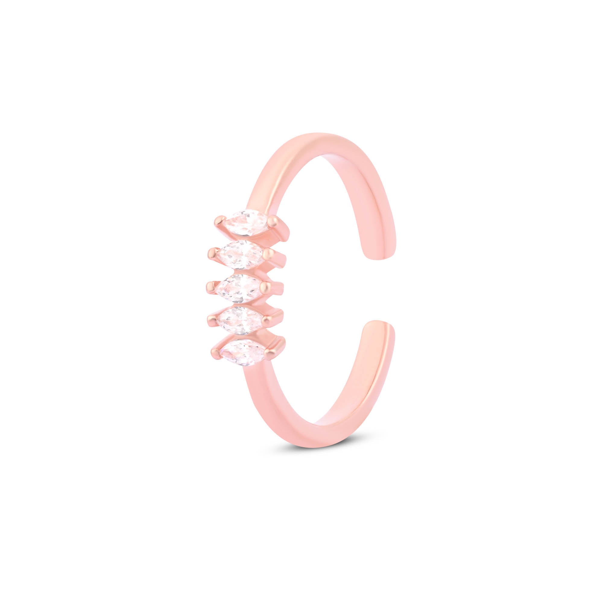 Glint Line Toe Ring